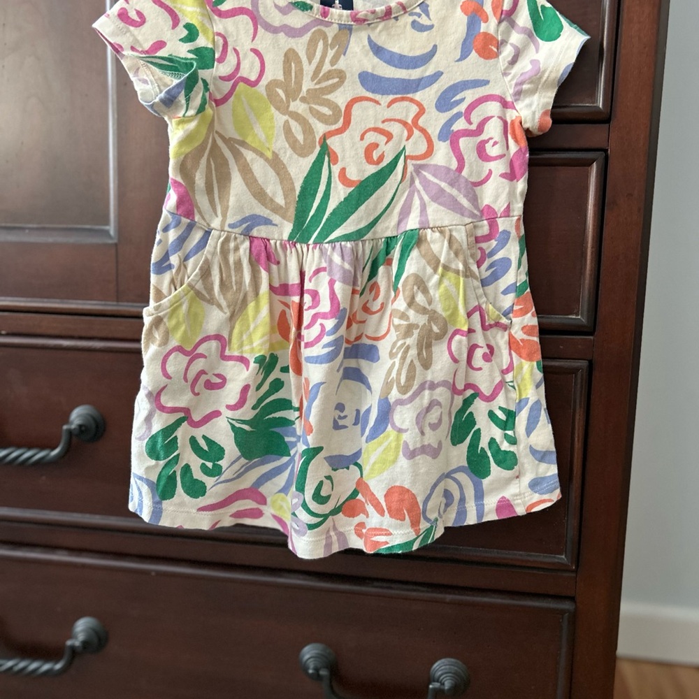GAP Multicolor Floral Kids Dress